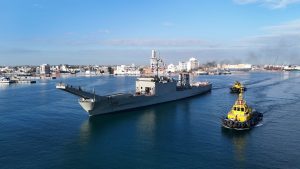 México envía dos buques de la Armada con más de 800 toneladas de ayuda humanitaria a Cuba