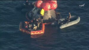 Regresa con éxito la misión Artemis II de la NASA tras viaje alrededor de la Luna