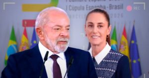 Sheinbaum participa en Cumbre de Defensa de la Democracia en Barcelona y rechaza intervención en Cuba