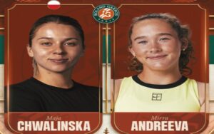 Andreeva y Chwalinska disputarán la final femenina de Roland Garros 2026