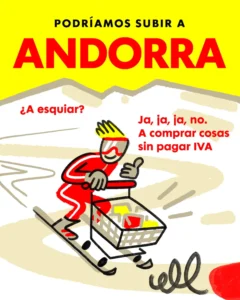 El País publica el cómic ‘Podríamos subir a Andorra’ tras muro de pago